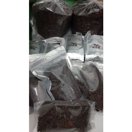 Cafe xay, phối theo tỉ lệ hợp lý, mang đến vị cafe đặc trưng, 2 túi 1kg hạt cafe.Arabica + Robusta | BigBuy360 - bigbuy360.vn