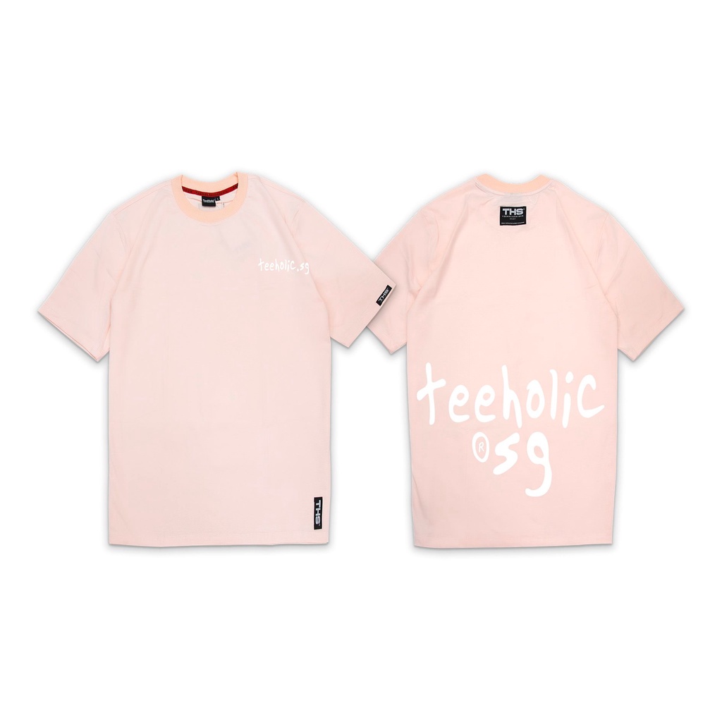 Áo Thun Unisex Basic Logo TeeHolic Ver2 THS.SG Màu Xanh, Hồng, Vàng, Cam, Tím