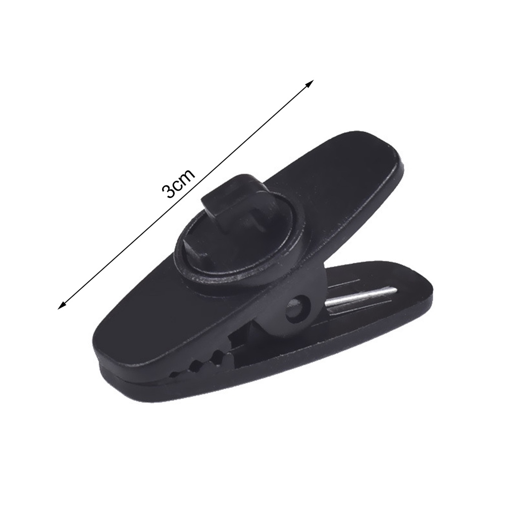 Set 5 Kẹp Giữ Dây Cáp Tai Nghe Bằng Nhựa Có Thể Xoay Mang Đi Tiện Dụng BMM1