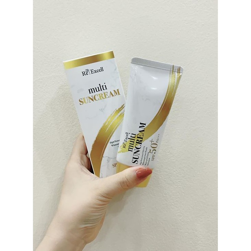 Kem Chống Nắng Lên Tone Không Gây Nhờn, Đổ Dầu Hàn Quốc Multi Sun Cream