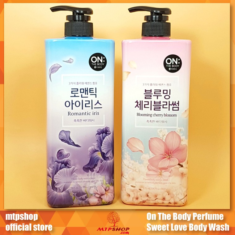 Sữa Tắm On The Body Perfume Sweet Love Body Wash 900ml