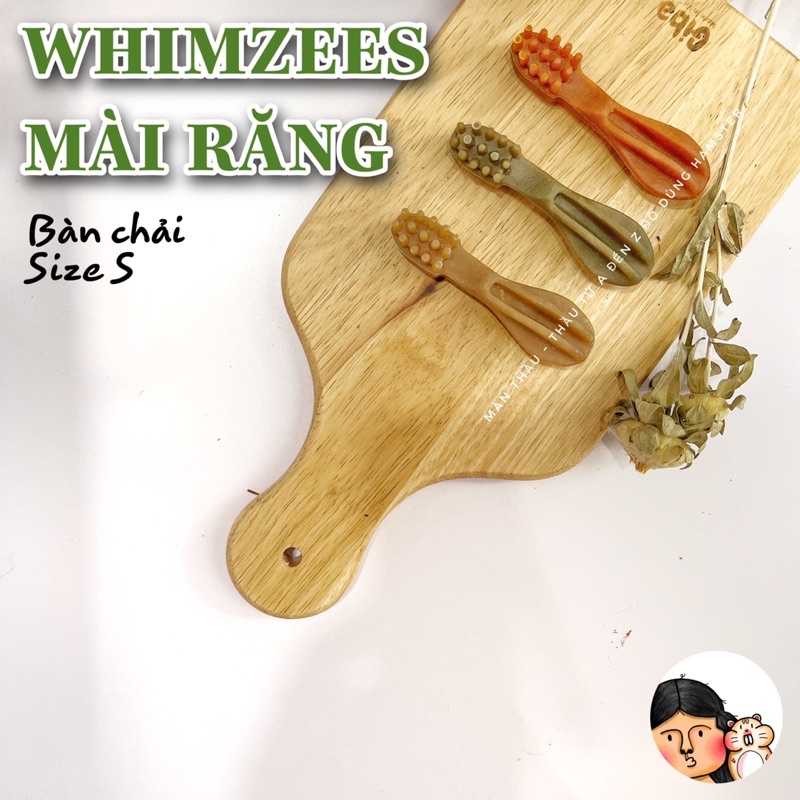 Whimzees Bàn chải S dành cho Hamster mài răng