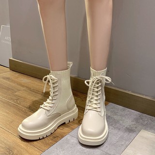 BOOT CAO CỔ NÓT NỈ KÈM ẢNH THẬT🥰