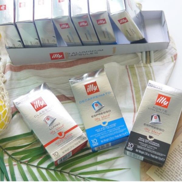 Viên nén cà phê ILLY Nespresso capsule đủ vị  starbucks espresso lungo arabica