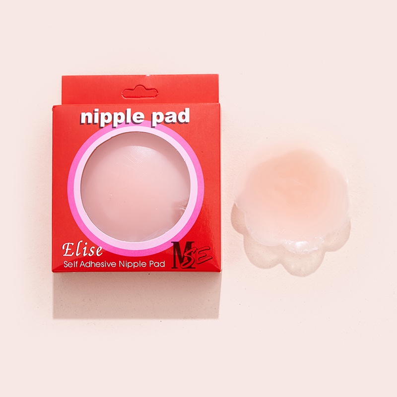 Miếng dán ngực silicon Xuu Design, hình bông hoa dán siêu chắc tái sử dụng nhiều lần - MD01