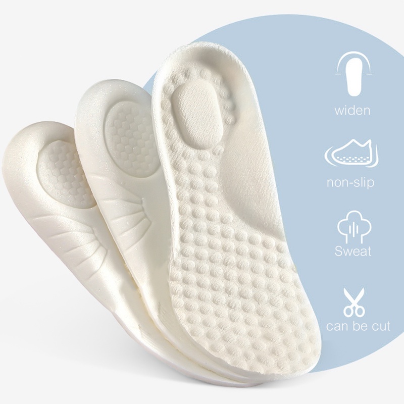Miếng Lót Giày Mát Xa Chống Trượt Thấm Hút Mồ Hôi Dành Cho Trẻ Em