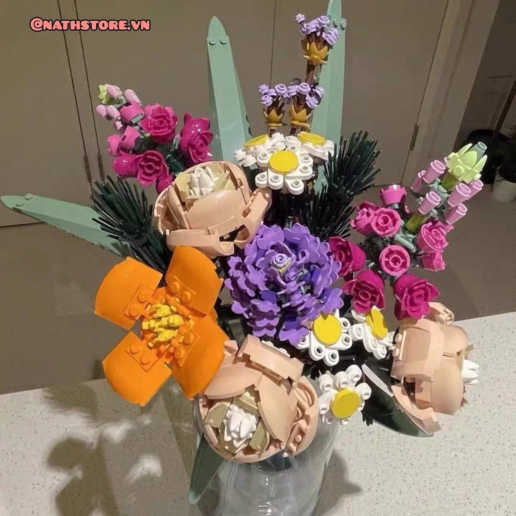 Đồ chơi lắp ráp BÓ HOA