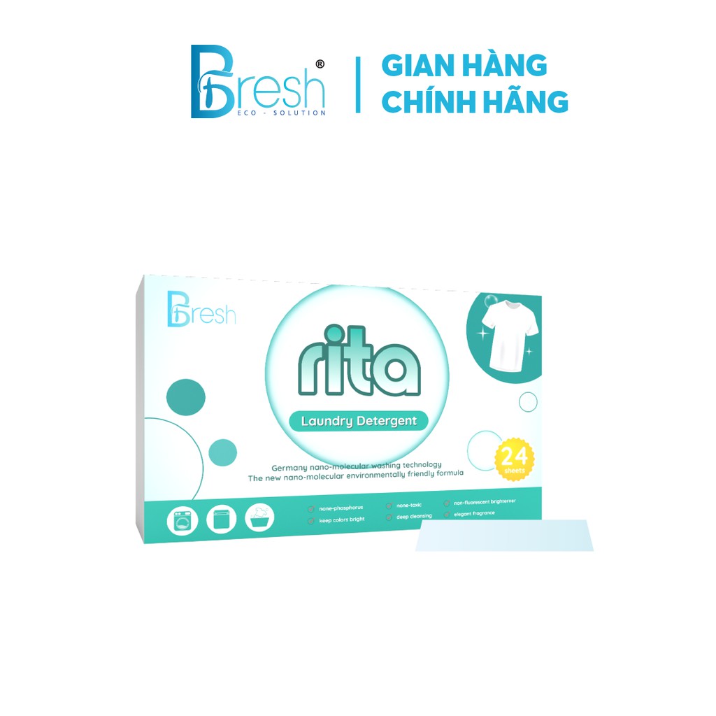 BFRESH Tấm giặt Rita Laundry Detergent