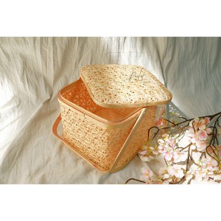 Hộp tre giỏ tre làn tre mã 0055