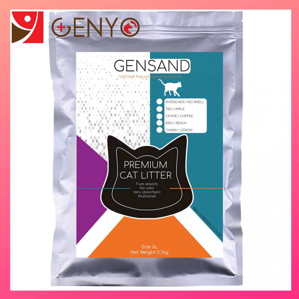 Cát cho mèo Gensand không bụi không hôi - Gensand 5L