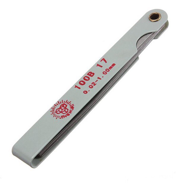 🔎 Thước căn lá đo xupap 0.02~1.00mm 17 lá