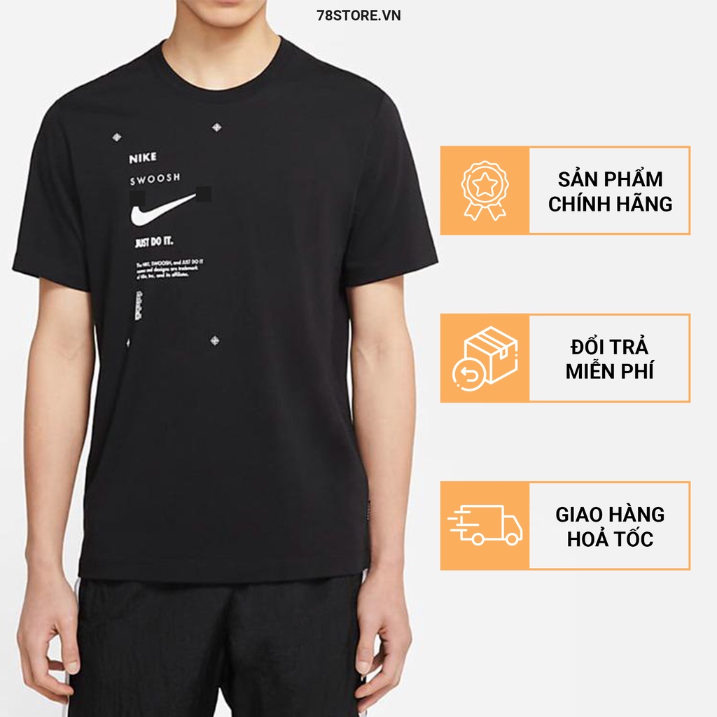 (Authentic 100%) Áo Thun Thời Trang Unisex NSW Graphics Tee Chính Hãng