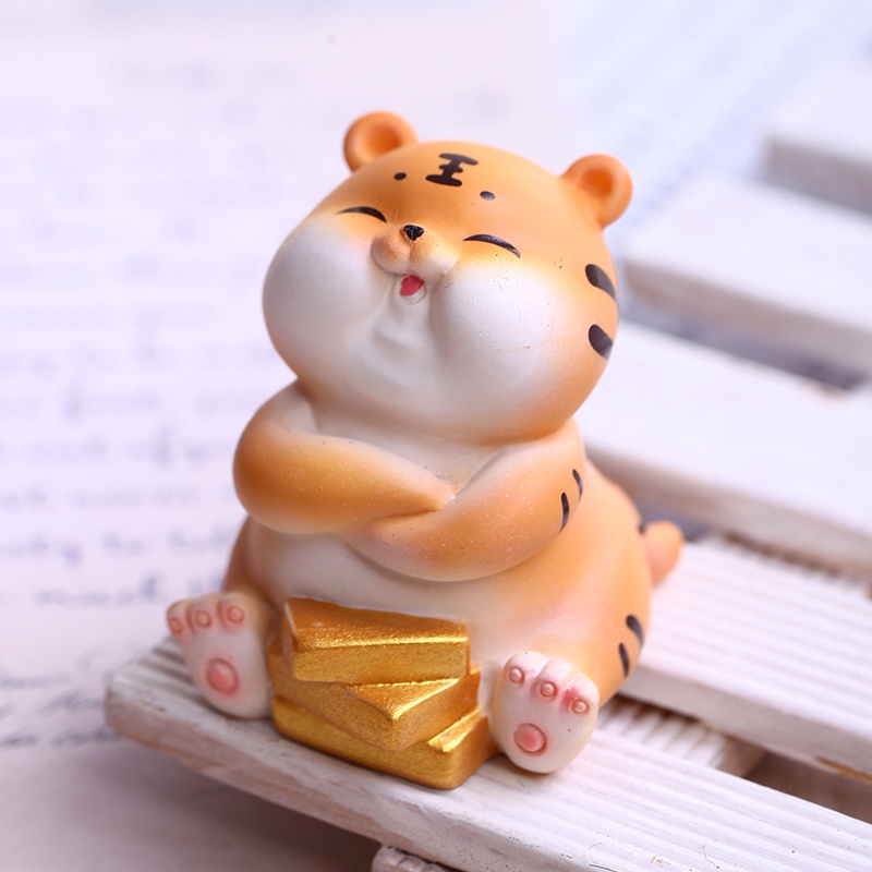 Mô Hình Tượng Hổ Để Bàn Trang Trí Độc Đáo