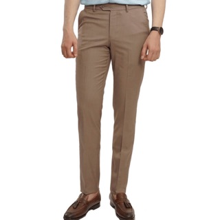 [ƯU ĐÃI 35%] Quần âu nam Aristino ATR009S7 màu nâu cực bảnh