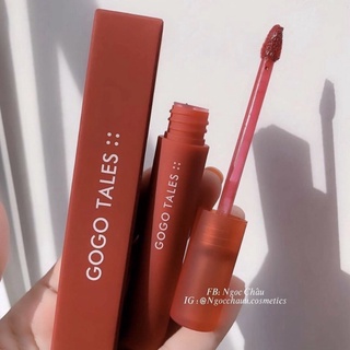 [GOGO TALES] Son Kem Lì Mịn Môi Air Velvet Lip Gloss (Clip Shop Test Cam Thật)
