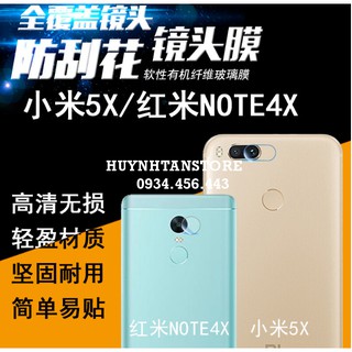 Xiaomi Redmi Note 4x _ Dán cường lực camera xiaomi Redminote4x