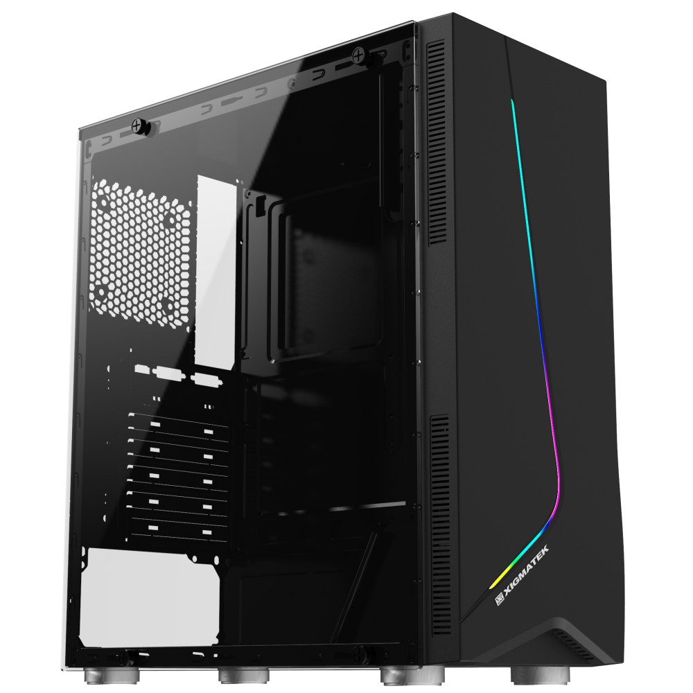 [Mã ELHAMS12 giảm 8% đơn 500K] Vỏ máy tính XIGMATEK EROS (EN43361) - RGB STRIP, GAMING ATX