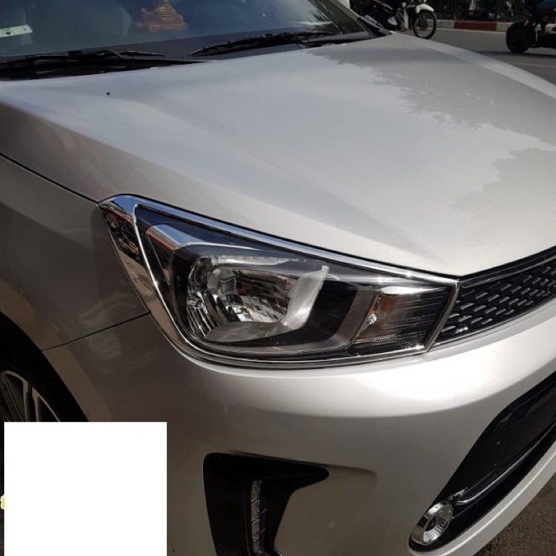 Ốp đèn pha hậu Soluto 2019 - 2020 - 2021 mạ crom