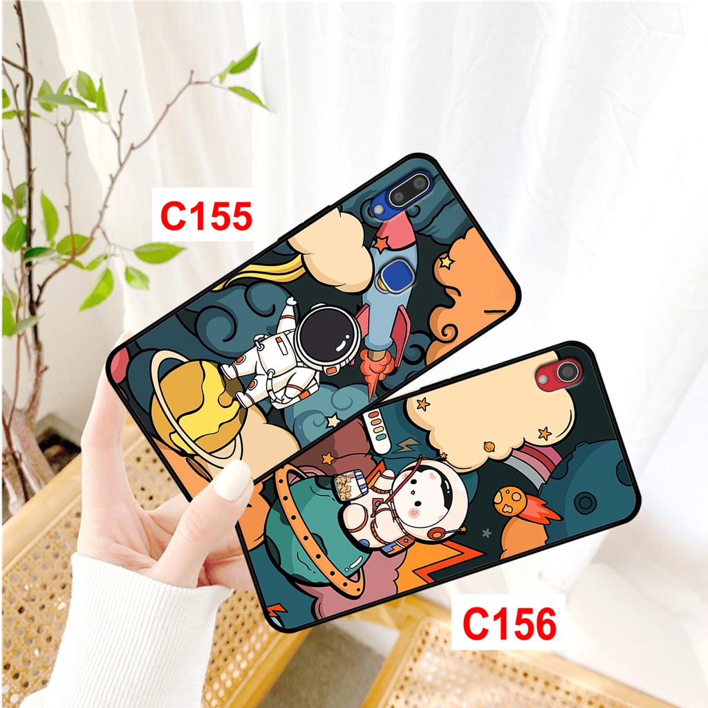 Ốp lưng Vivo Y11 - Y91 - Y91c - Y93 - Y95  in hình phi hành gia, vũ trụ ngân hà. ốp vivo rẻ bền đẹp