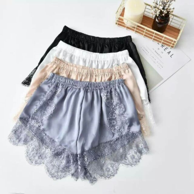 Quần satin hot đa năng dễ kết hợp với áo sơmi quần lót váy