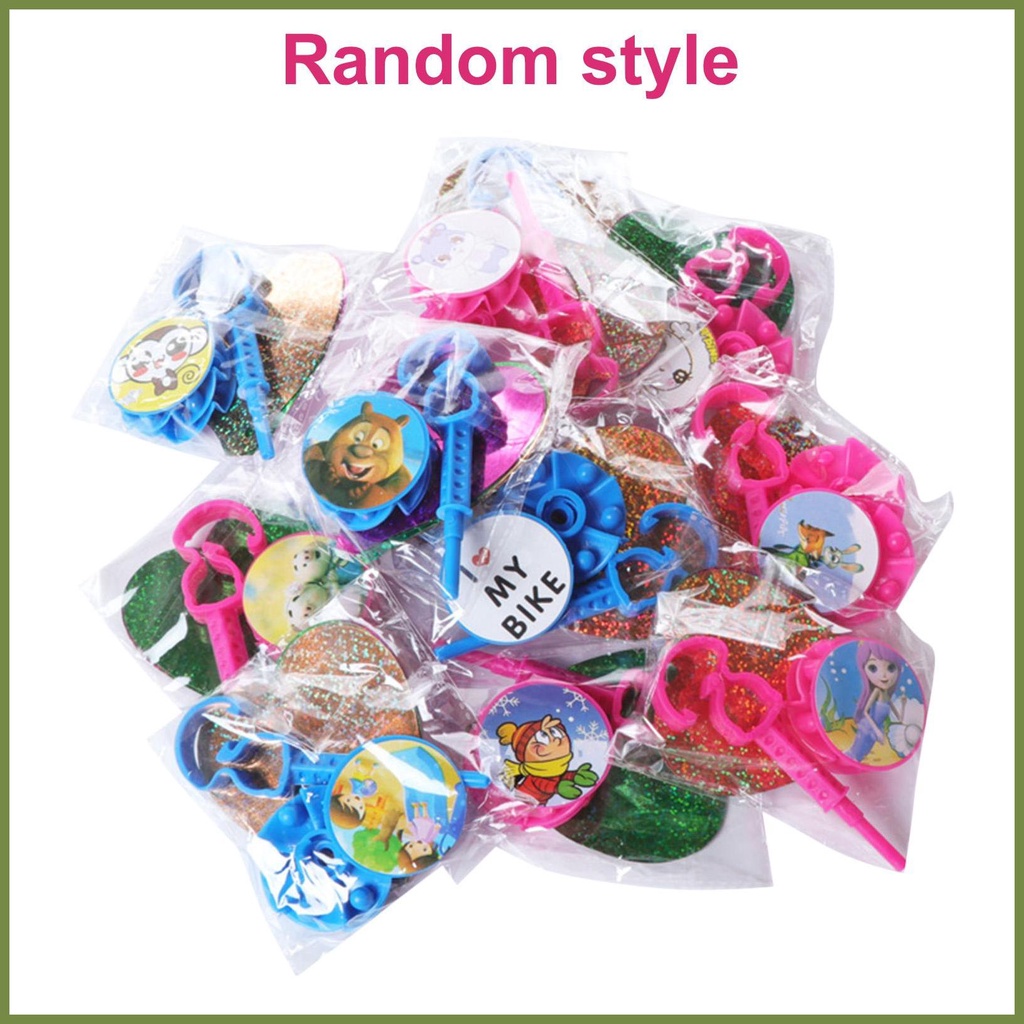 Chong Chóng Trang Trí Tay Cầm Xe Đạp Ba Bánh Gắn Ghi Đông Xe Đạp Trẻ Em