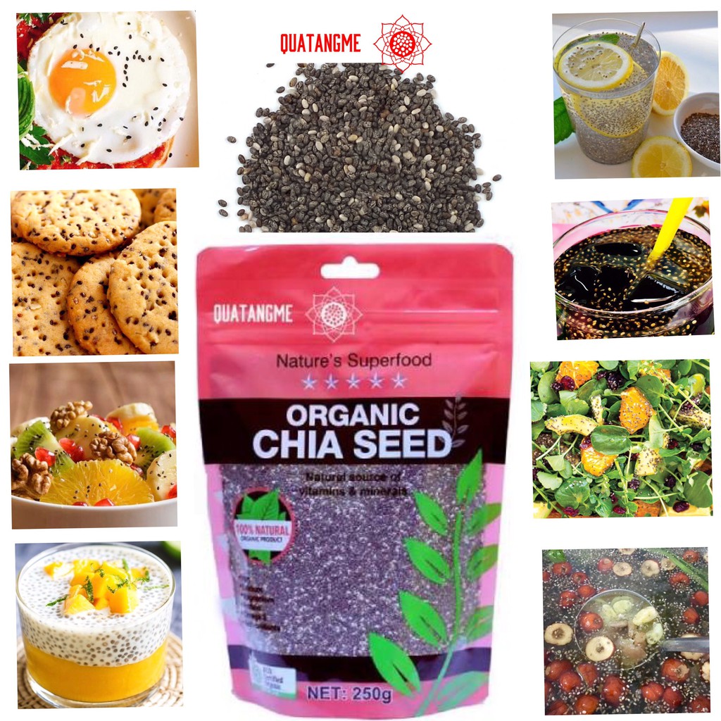 Hạt chia Nature's Superfood Organic Chia Seed Red 250g