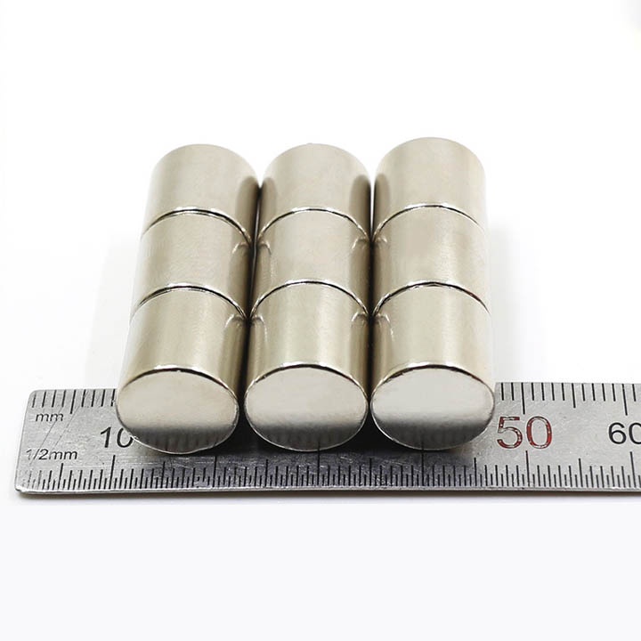 Nam châm siêu mạnh hình trụ tròn 12x12mm