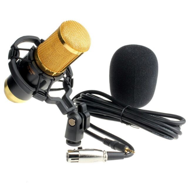 Combo bộ livestream mic BM800 + sound card V8 full phụ kiện