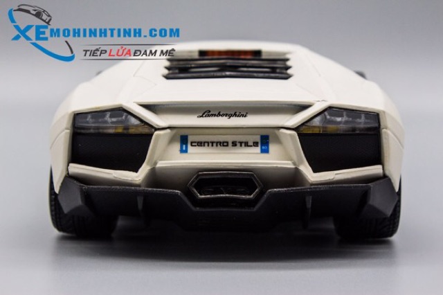 Xe Mô Hình Lamborghini Reventon 1:18 Bburago (Trắng)