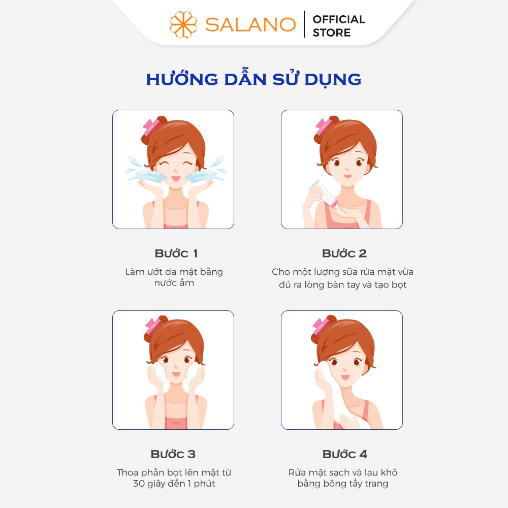 Sữa rửa mặt cho da mụn nhạy cảm than hoạt tính cấp ẩm dịu nhẹ tạo bọt MEDIHEAL SALANO RMSLN25 170ml | BigBuy360 - bigbuy360.vn