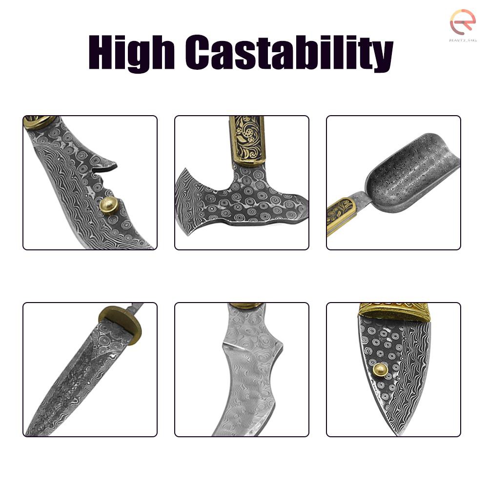 Thép nhiệt damascus BGIR dùng làm lưỡi cắt