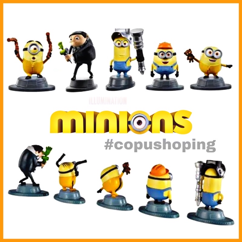 Mô hình Minions Sự trỗi dậy của Gru micro