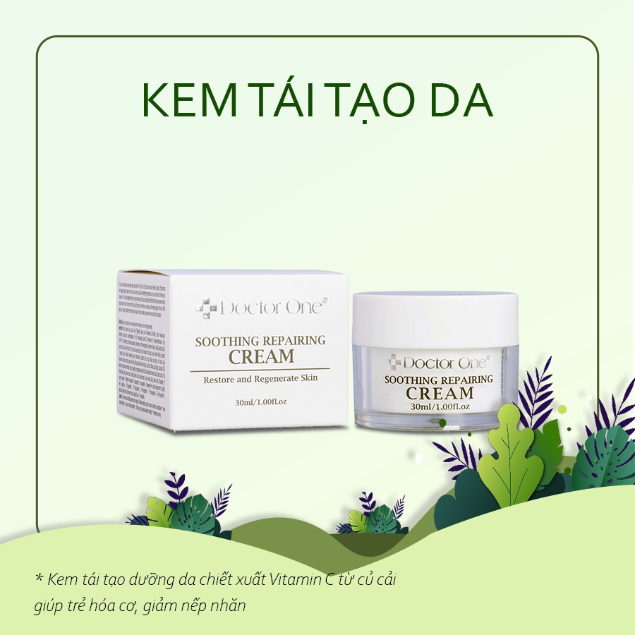 Kem Chống Lão Hóa Soothing Repairing Cream Doctor One Hàn Quốc 30ml