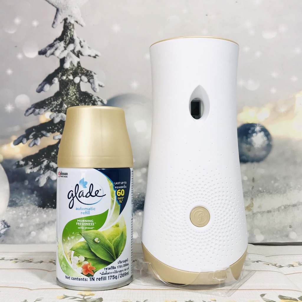 Máy xịt thơm phòng tự động Glade 3in1