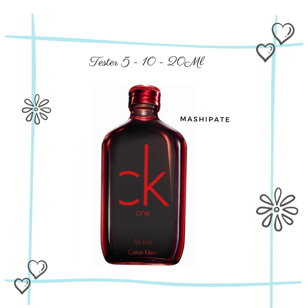 Nước hoa CK One RED EDITION for him EDT Test (5ml/10ml/20ml)
