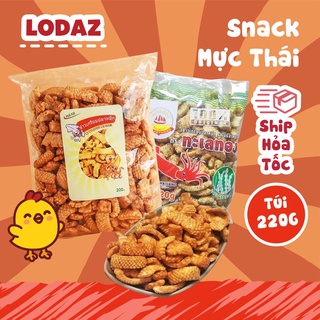 Snack mực Thái Lan Talaethong vị truyền thống gói 220gr