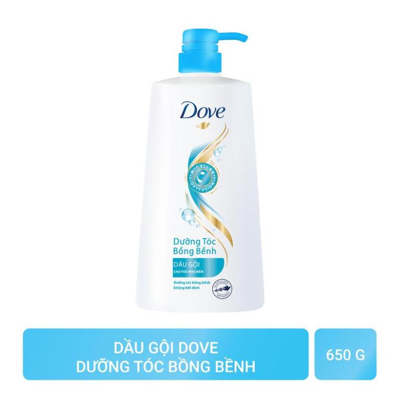 Dầu Gội Dove 650g Dưỡng Tóc Bồng Bềnh