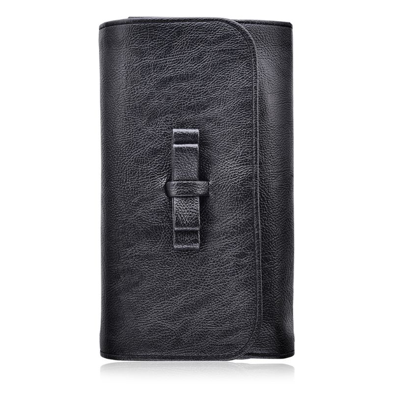 [Hàng mới về] Túi da PU đựng cọ trang điểm sử dụng chuyên nghiệp