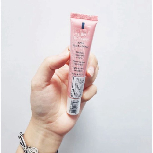 Kem Lót Trang Điểm Che Phủ Lỗ Chân Lông Cho Làn Da Mịn Màng Silkygirl Instant Pore Fix Primer 15ml W9 | BigBuy360 - bigbuy360.vn