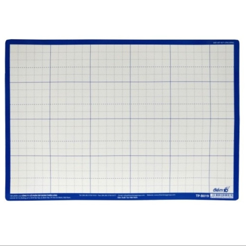 Bảng dẻo học sinh Điểm 10 TP-B019 , cam kết hàng chính hãng, an toàn và chất lượng