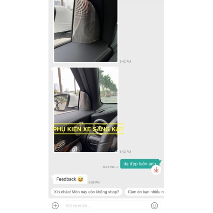 ỐP LOA BURMESTER CỘT A GLC Mercedes
