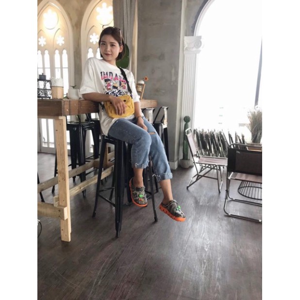 Dép sục Cross đế vảy sơn da cá đủ size 35 đến 42 cho nam và nữ