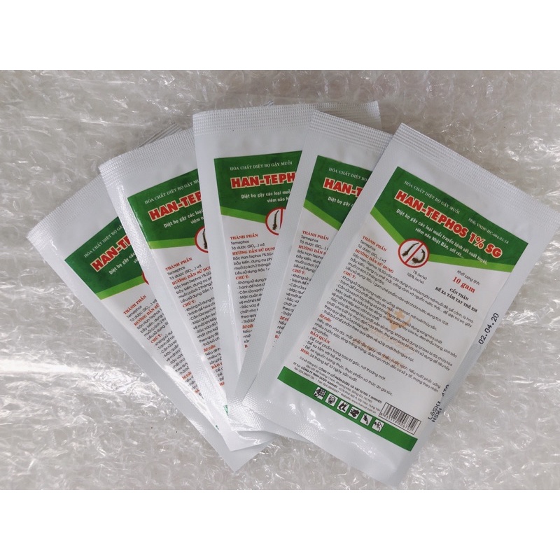 { Combo 5 gói HAN-TEPHOS / Diệt bọ gậy, loăng quăng }