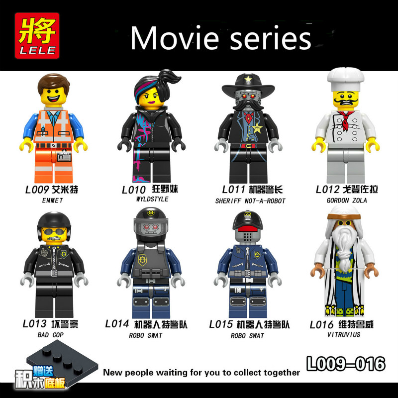 Bộ Đồ Chơi Lắp Ráp Lego L009-L016