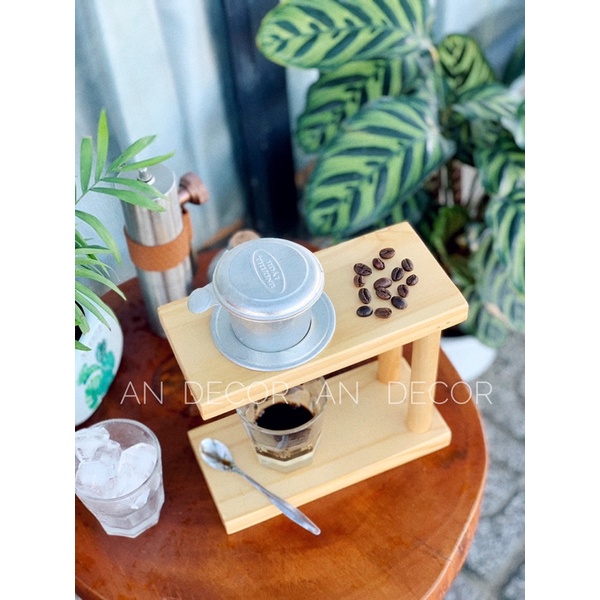 Giá đỡ phin cafe bằng gỗ - Drip Coffee bằng gỗ tự nhiên 100%