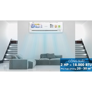 Điều hòa sharp inverter 18000btu ah/au-x18xzw