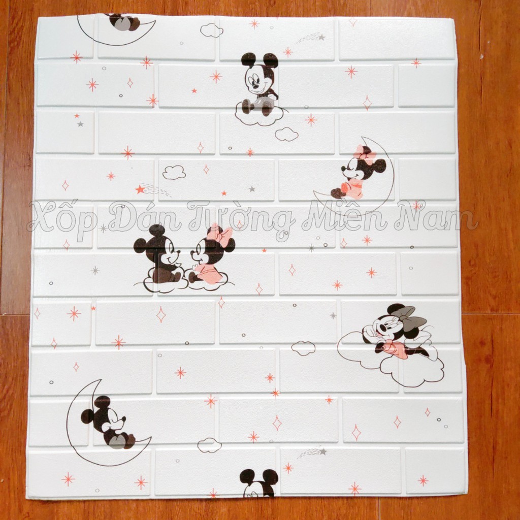 Xốp Dán Tường Heo Mập, Chuột Mickey, Doraemon, Kitty, Cầu Vòng | BigBuy360 - bigbuy360.vn