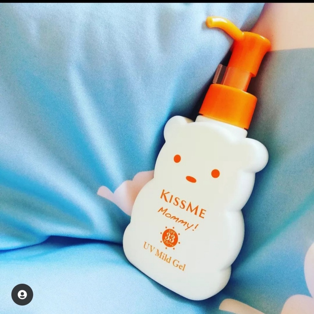 Gel Chống Nắng Và Dưỡng Ẩm Dành Cho Bé Từ 6 Tháng Tuổi Và Làn Da Nhạy Cảm Kissme Mommy UV Mild Gel N