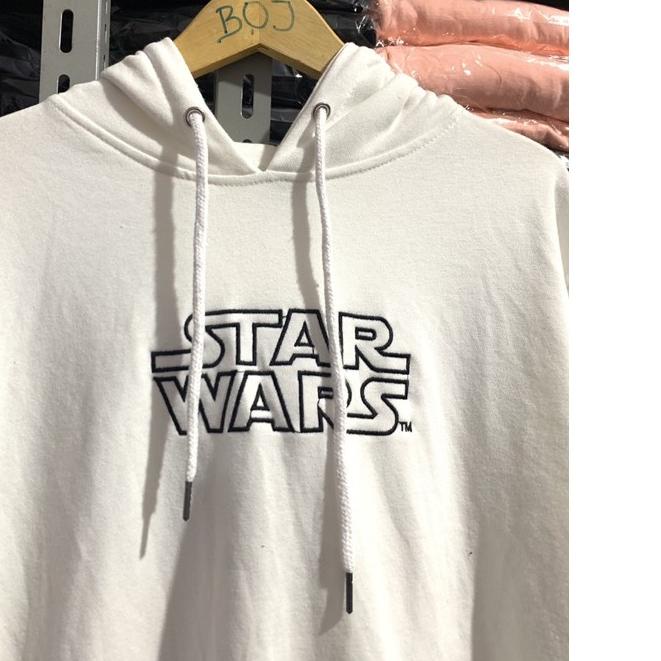 Jnt Áo Hoodie HNM Oblong Star Wars thêu chất lượng không có túi đựng đồ (Mới mã 191)
