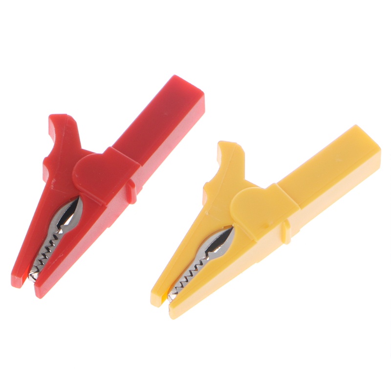 Set 6 Kẹp Cá Sấu 55mm 4mm 6 Màu Tùy Chọn Chuyên Dụng Connec